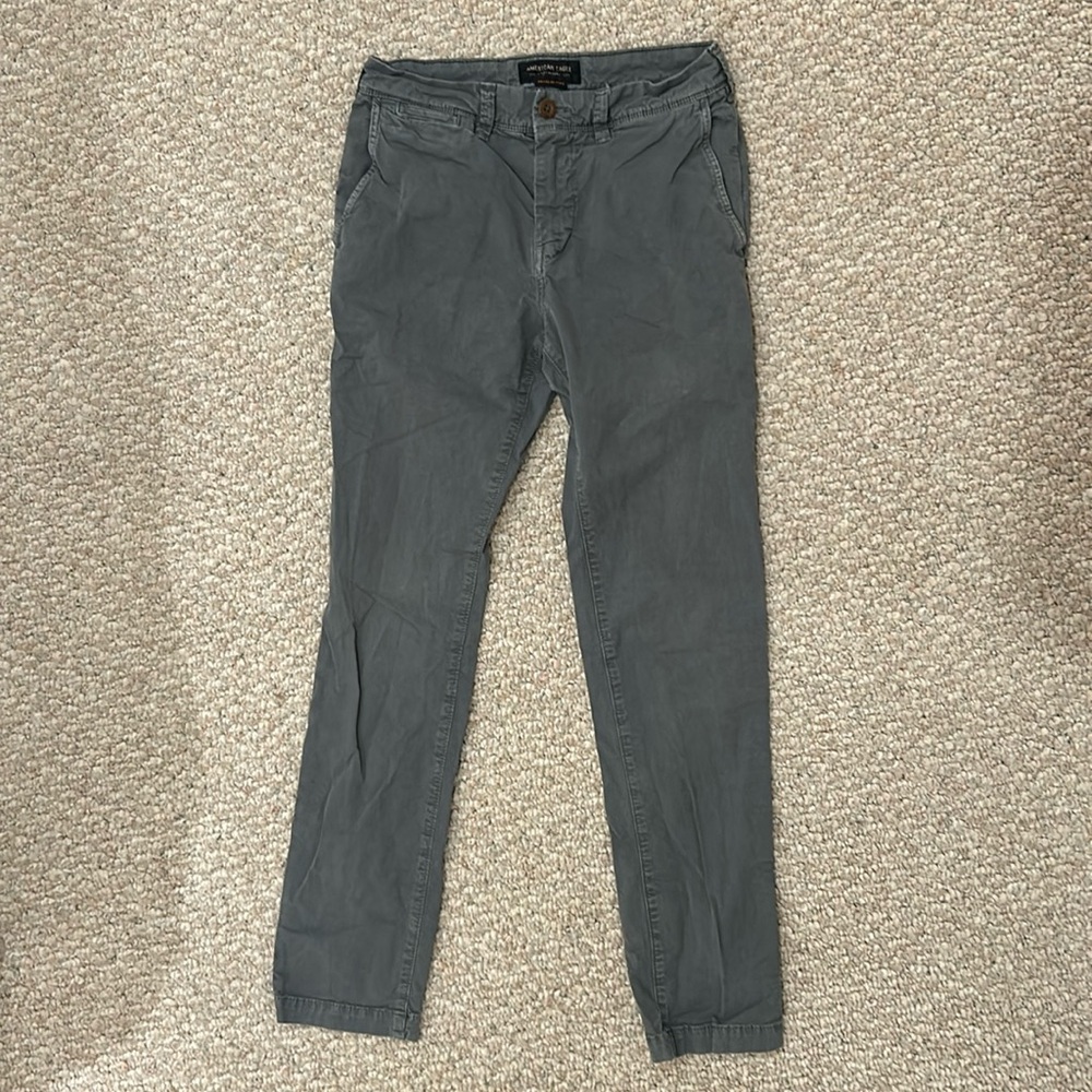 Men’s American Eagle Men’s Blue/Grey pants 28x32